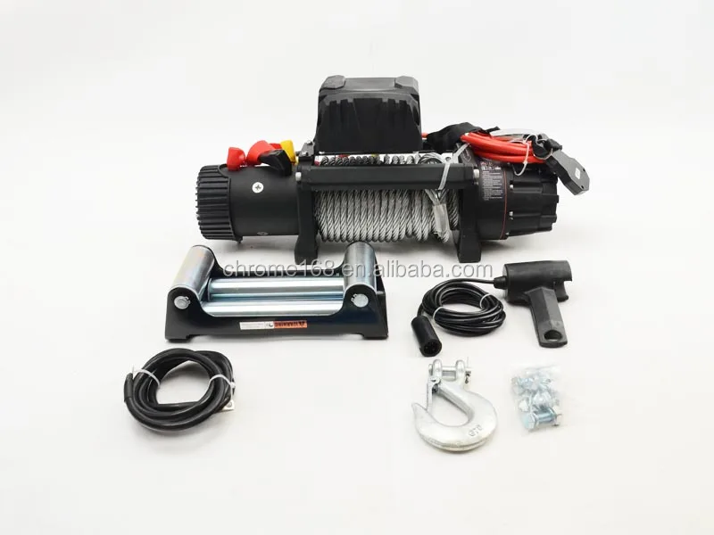 Offroad Auto Parts 12000 Lbs Winch Steel Winch For Jeep Wrangler Jk