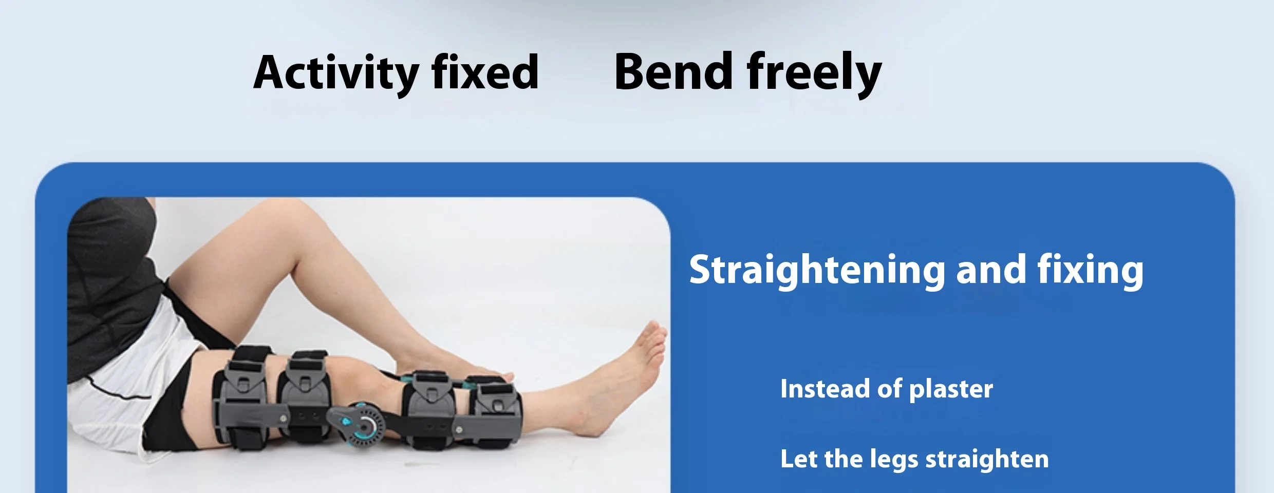 Orthopedic ROM Knee Brace