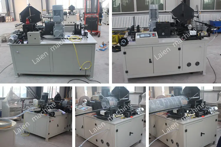filter spiral tube making machine