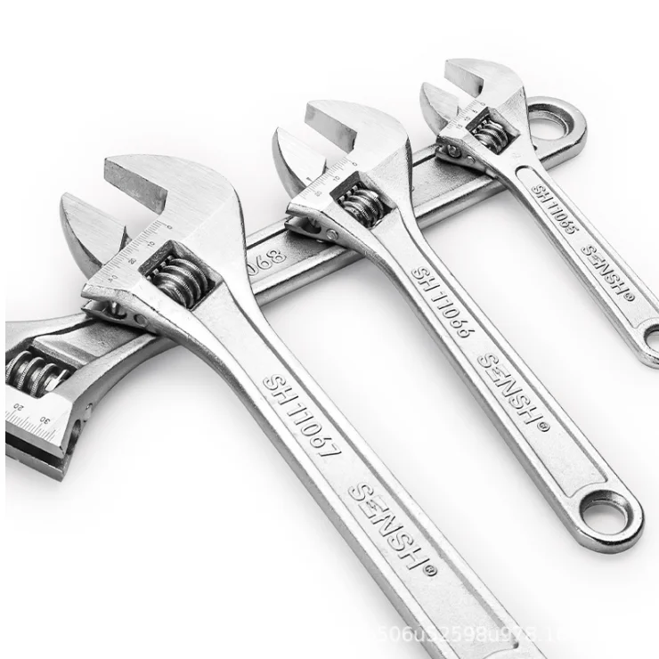 Multifunctional Adjustable Wrench Openend Light Handle Adjustable