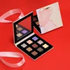 MYG Newest High quality makeup 9 colors with mirror eyeshadow glitter powder