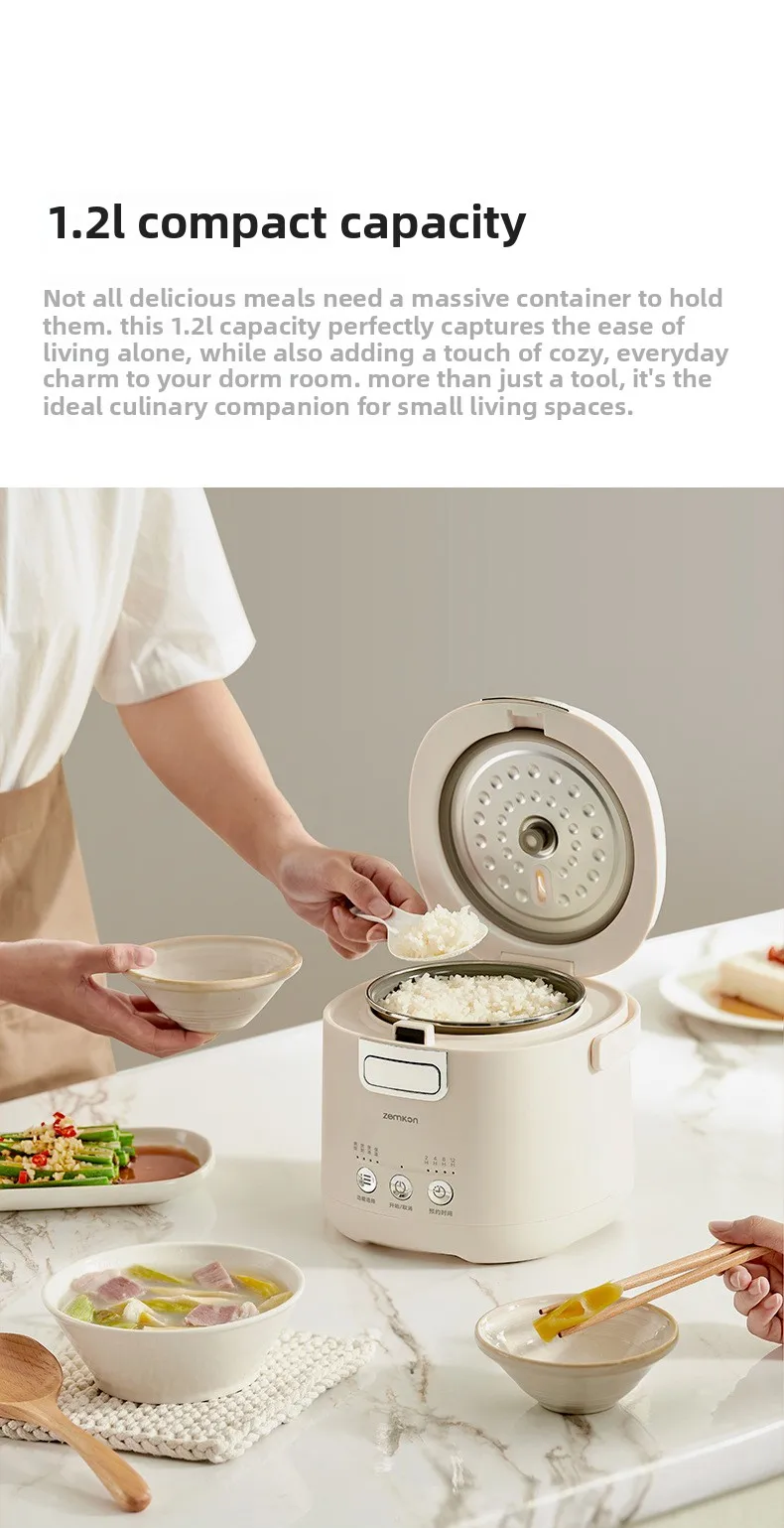Mini rice cooker for one person