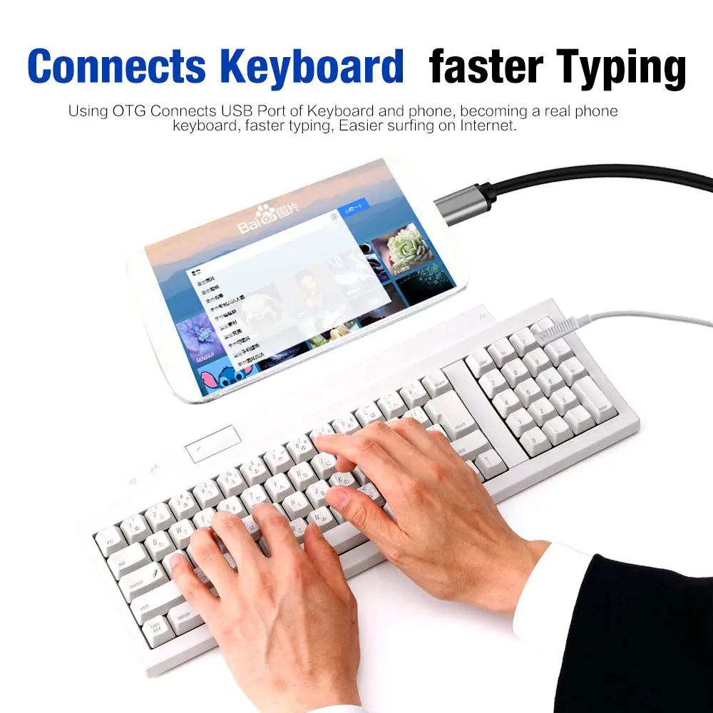 Otg Cable Adapter Usb 3.0 Female To Type C Male Connector Usb Otg Cable