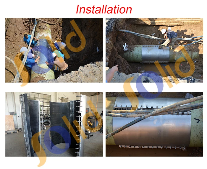 Stainless Steel/ SS Pipe Band Repair Clamp