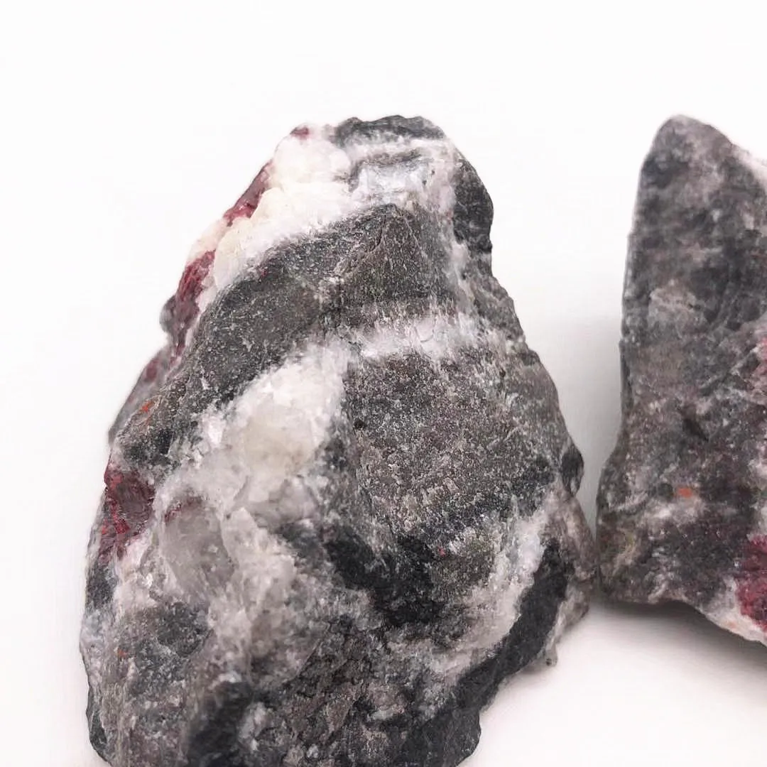 Shop Natural Raw Zinnober Gemstone Ore Minerals Rough Quartz Cinnabar Stone-Detailed Image 3