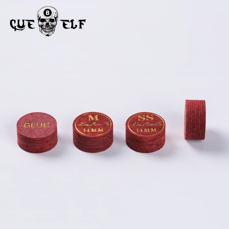 Cueelf 2020 Ultra Skin 14 Mm Burgundy 10 Layers G 10 Pool Cue Tip Buy G10 Pool Cue Tip