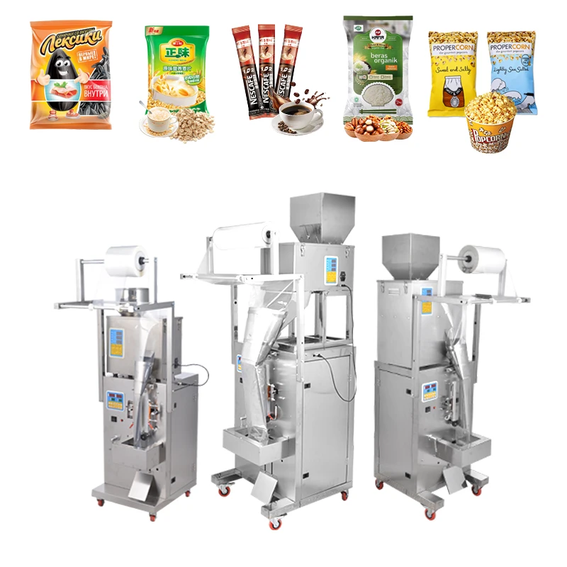 Fully Automatic Vertical Potato Chips Packaging Machine With Nitrogen Banana Chips Plantain 5410