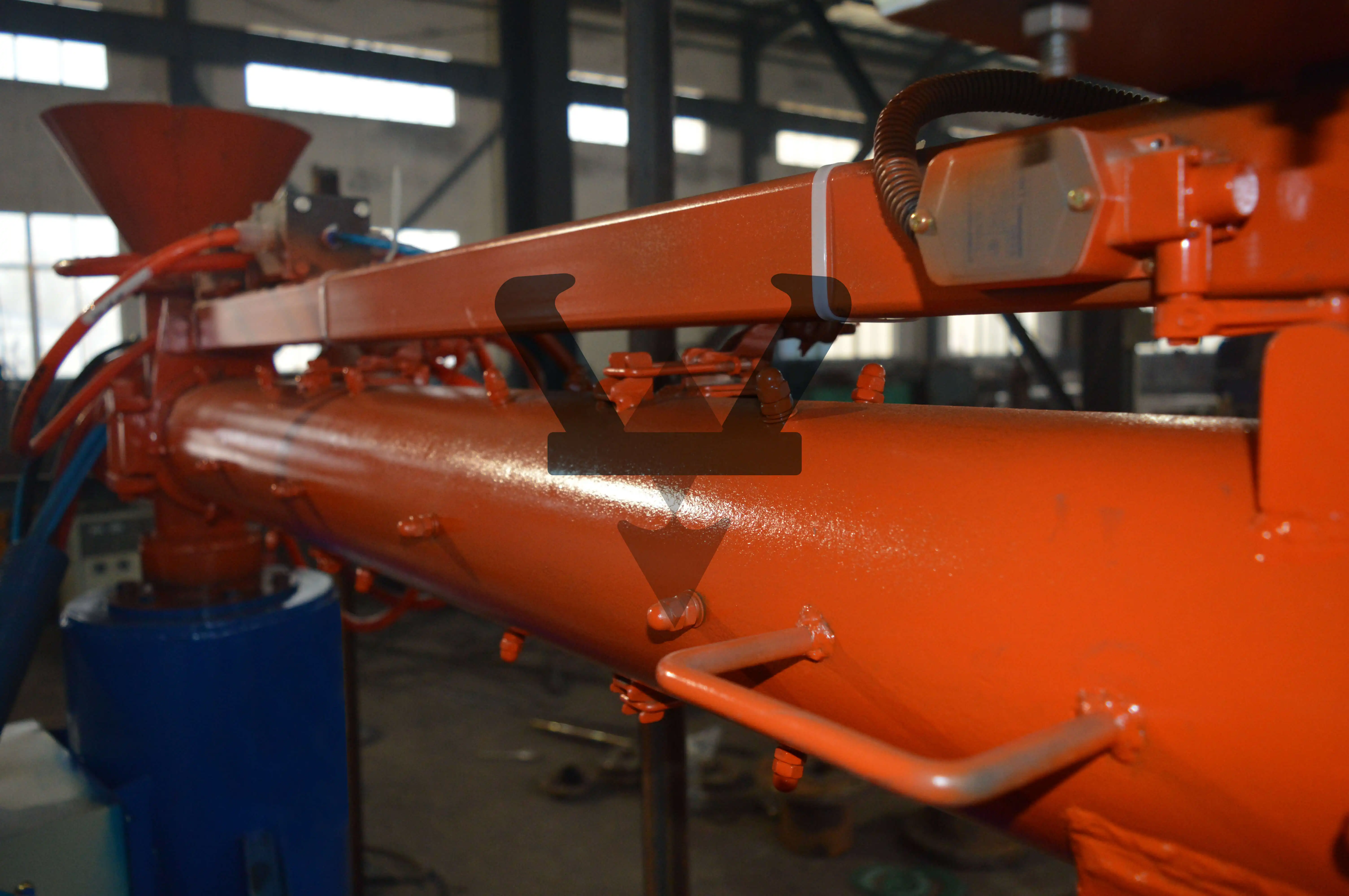 Single Arm Type Foundry Sand Mixing Machine Continuous Resin Sand Mixer