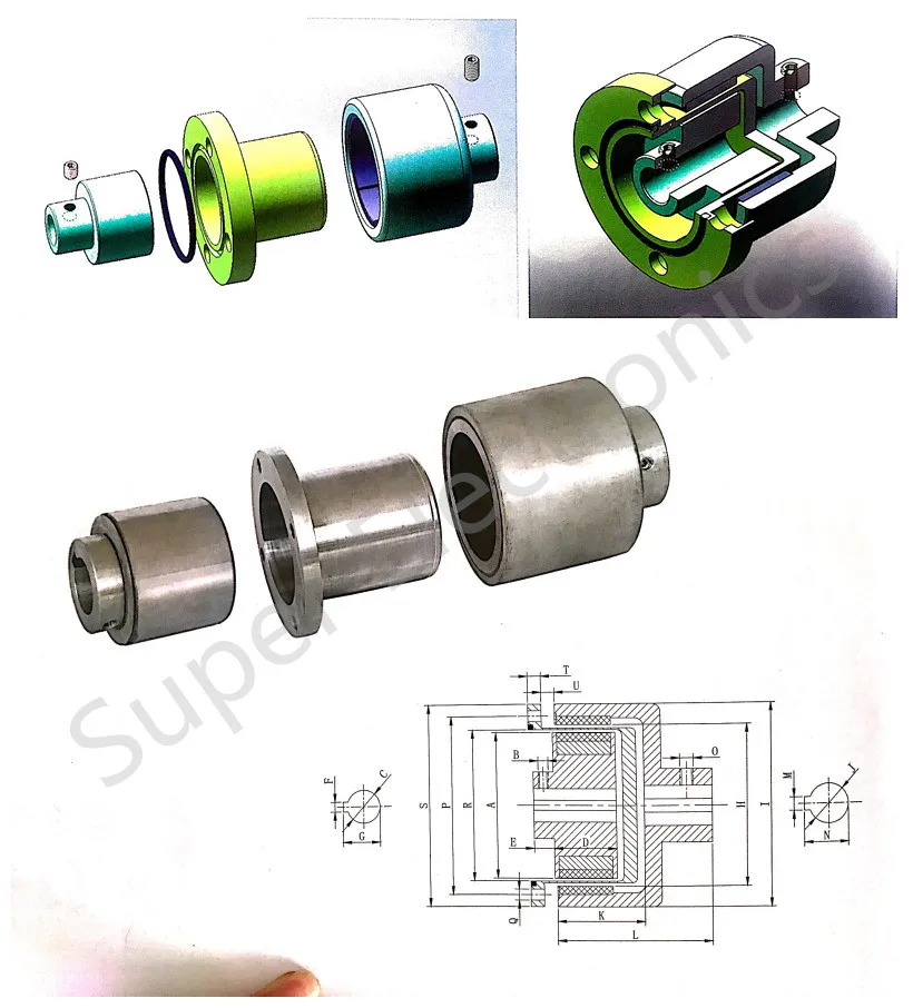 Permanent Mixer Drive Shaft Coupling/coupler 0.15