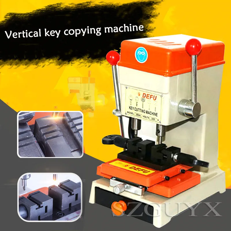 Newest Laser Duplication 368a Car Key Cutting Machine With Full Set Cutters For Keys Making