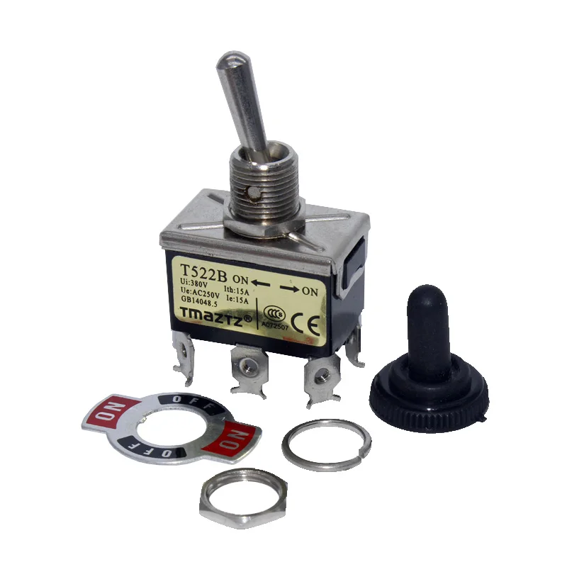 15A 250V 20A 125V AC on OFF on 3 Position SPST Rocker Toggle Switches