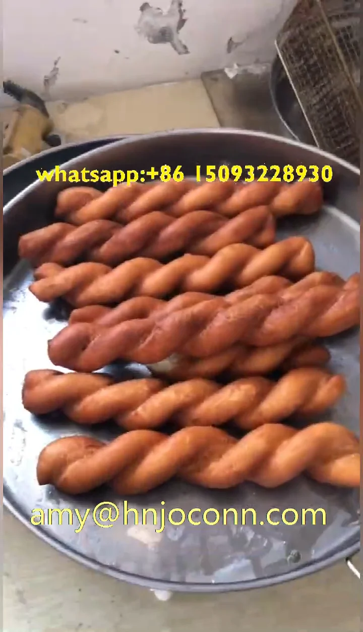 Multistrand Soft Pretzel Stick Extruder Machine Dough Bread Sticks