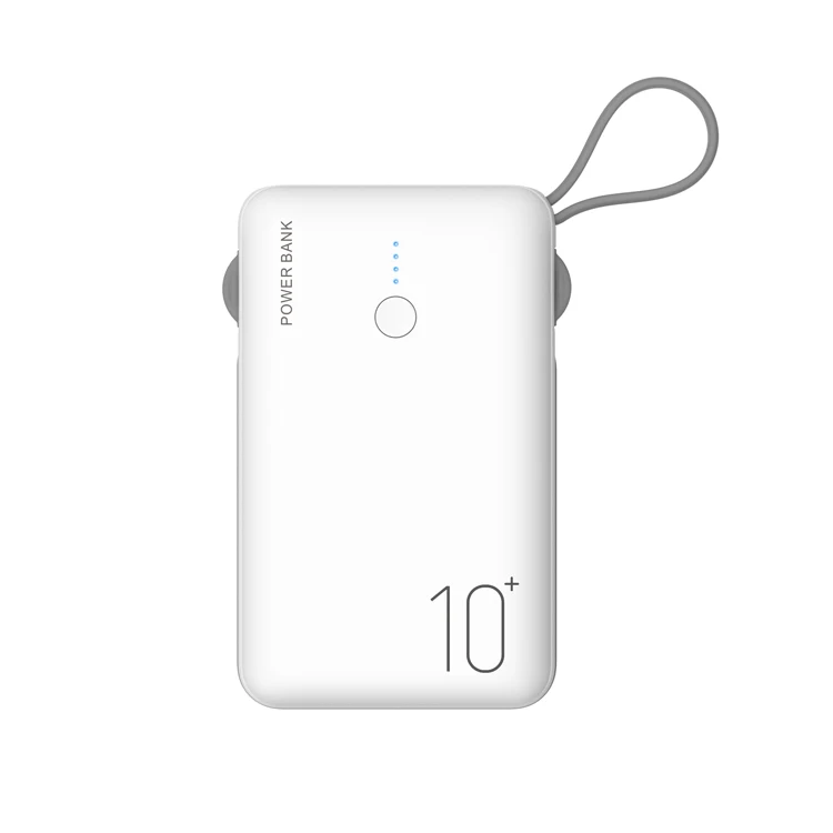 2019 New Design Shenzhen Factory Custom Powerbank 10000MAH Portable Small Power Bank For Iphone Samsung Huawei - ANKUX.COM