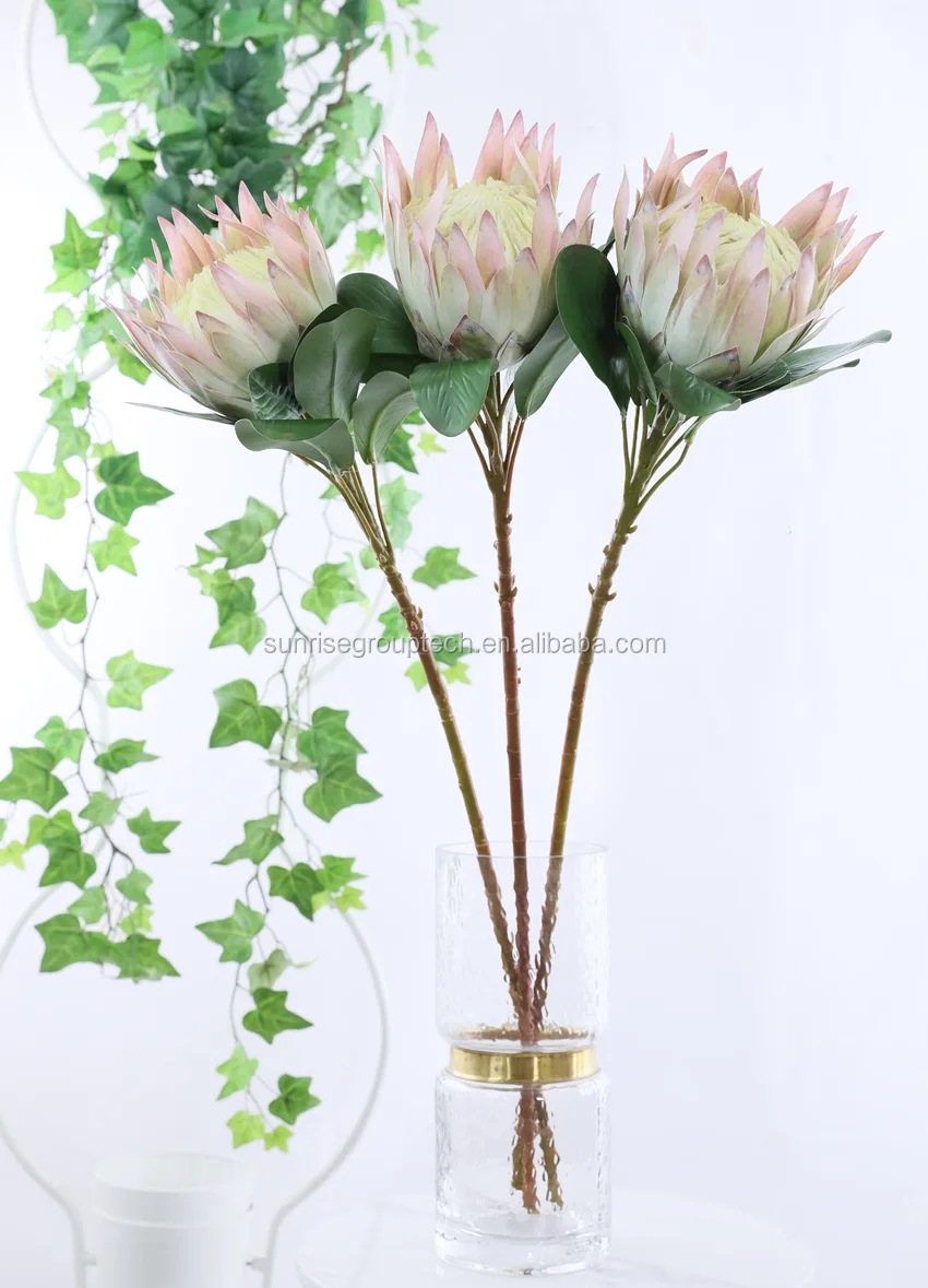 Isevian Fabric King Protea花人造花protea King Protea花家居和婚礼装饰 Buy 织物国王protea花 人 造花protea 国王protea花product On Alibaba Com