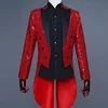 Tuxedo magic show conductor costume bel canto conductor tuxedo suit