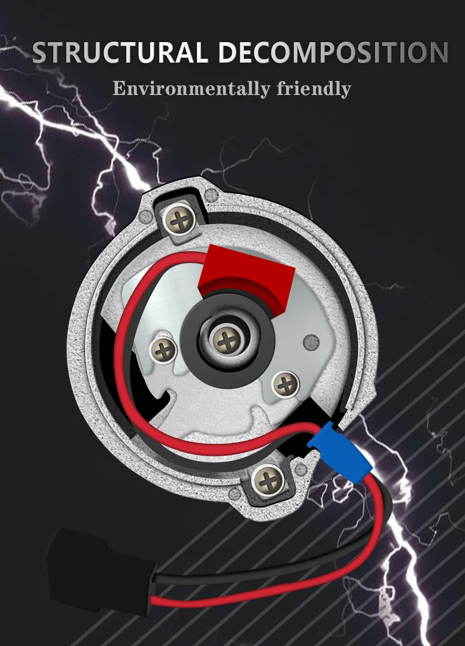 Electronic Performance Car Parts Ignition Distributor For Ga15 / Ga16