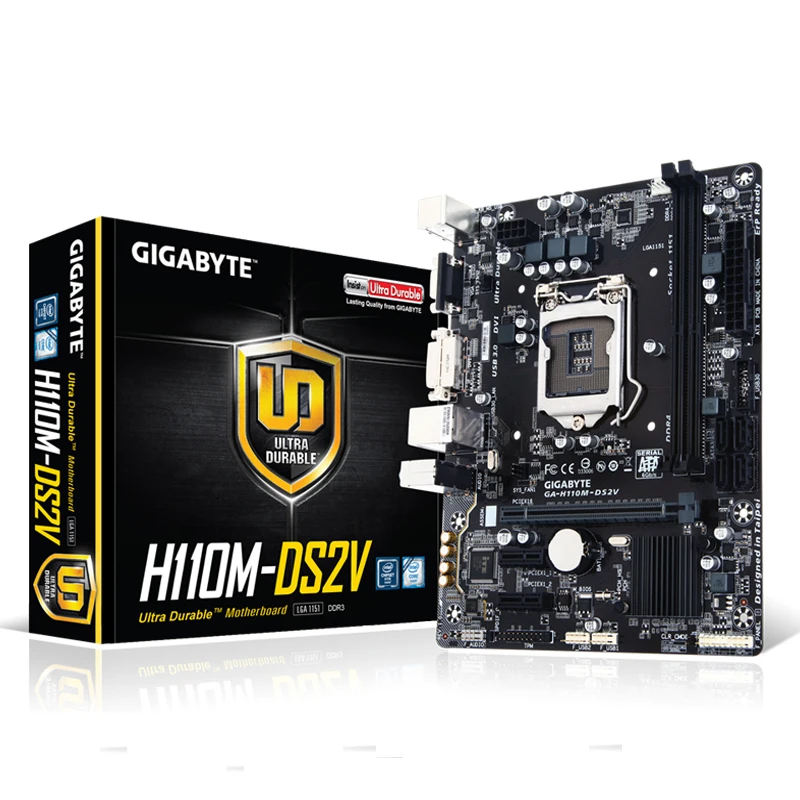 Gah110mds2v Ddr4for Gigabyte Computer Motherboard 1151 Pin Dvi Interface Buy Core I7/core I5
