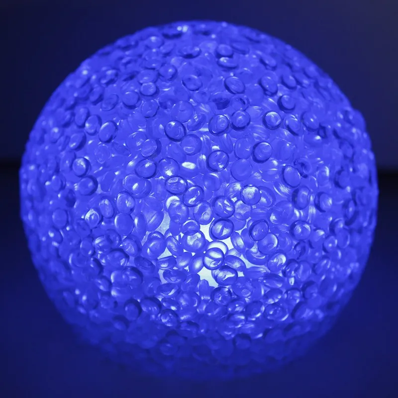 Christmas underwater Light IP68 Waterproof RGB EVA ball floating moon light led ball for pool pond fish tank