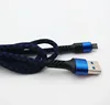 Cute 150cm braided micro-usb OD 3.6mm USB cable for honeywell barcode scanner