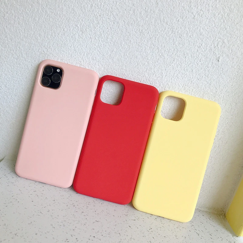 Mobilephone Accessories OEM Liquid Silicone Mobile Phone Case for iPhone XI 2019 XI