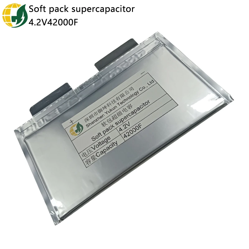 20000 Cycles Yky Graphene Supercapacitor Pouch 4.2v42000f20ah 6c Fast ...