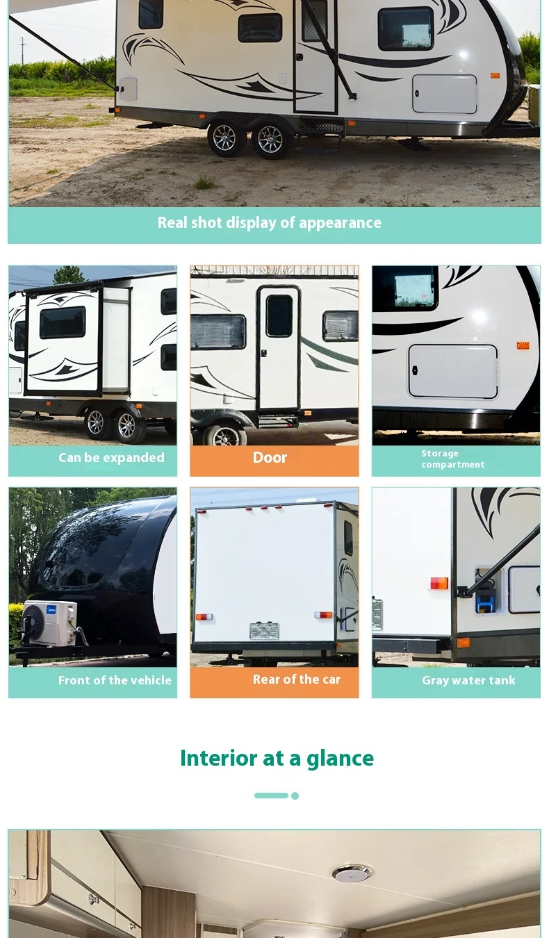 Custom-made RV Travel Trailers - Euro 640 Mobile Home