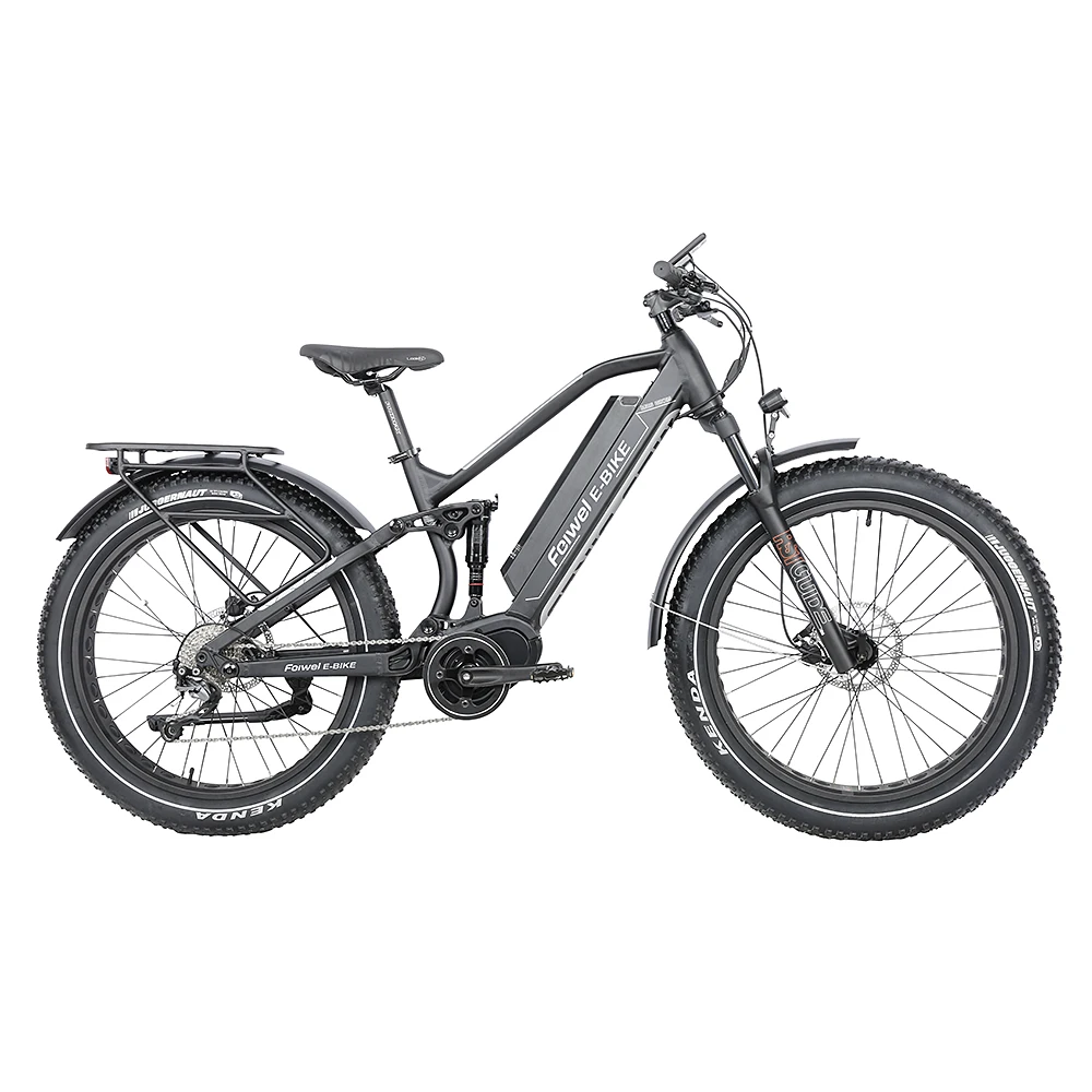 fat tire full suspension ebike