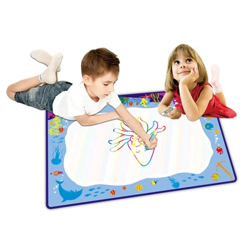 Kids Games Education Floor Water Drawing Doodle Mat With 26 ...