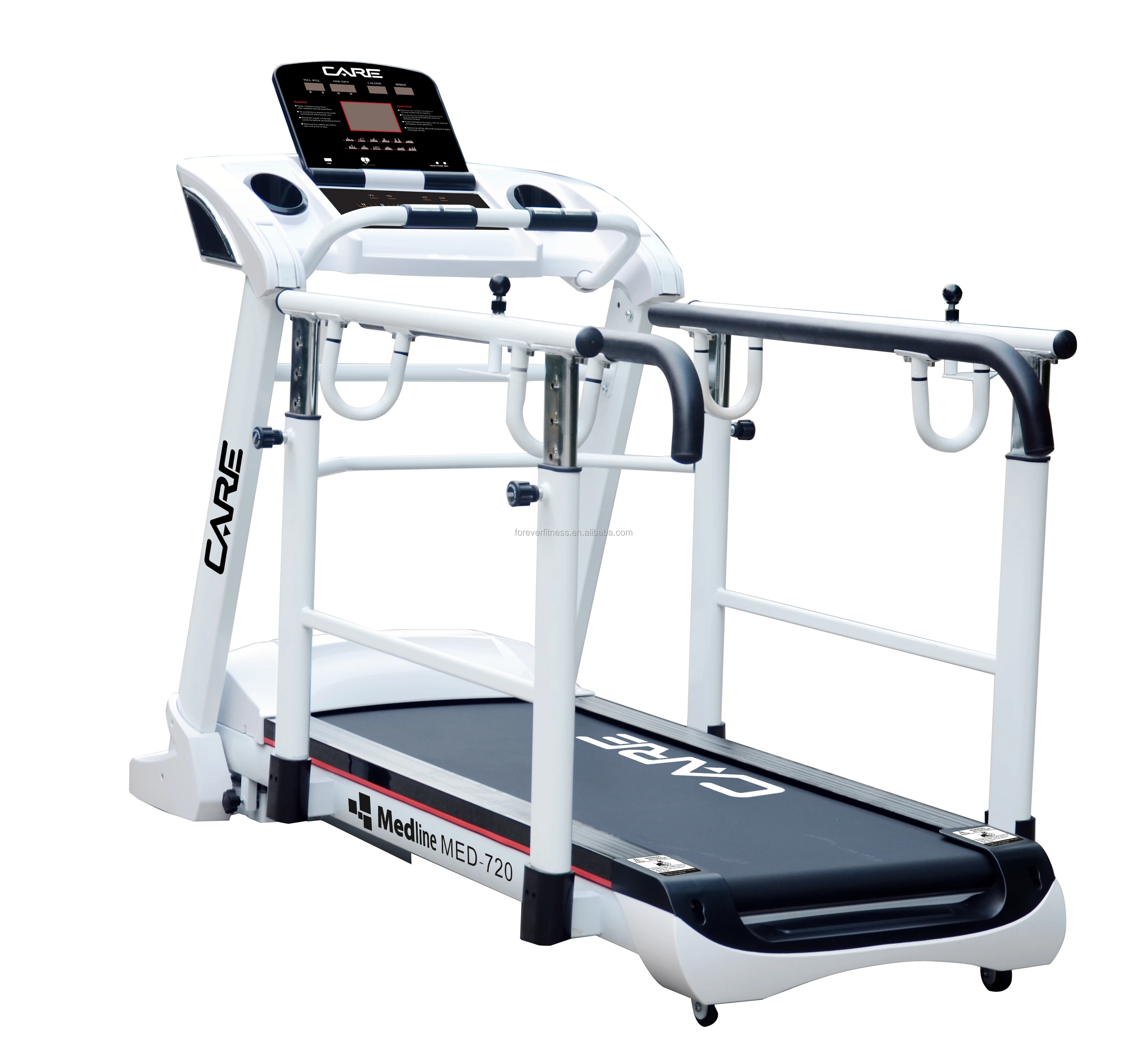 Medical Rehabilitation Treadmill With Ac Motor And 0.2km/h Low Speed