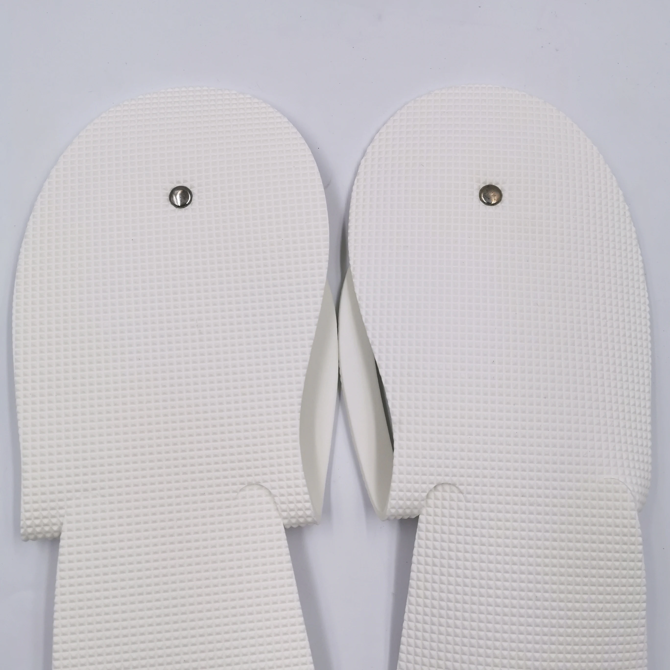High Quality Disposable Eva Foam Pedicure White Flat Slipper For Salon ...