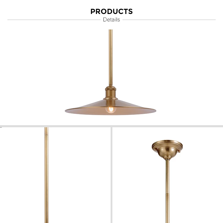 brass kitchen hanging light