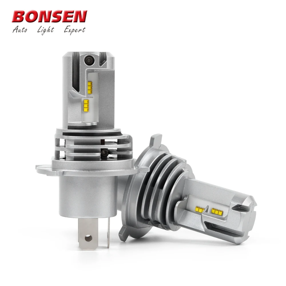 Bonsen new product Bright 6000LM ZES Chip Canbus LED Auto 9005 9006 9007 H1 H7 H4 M3 Car LED Headlight H11
