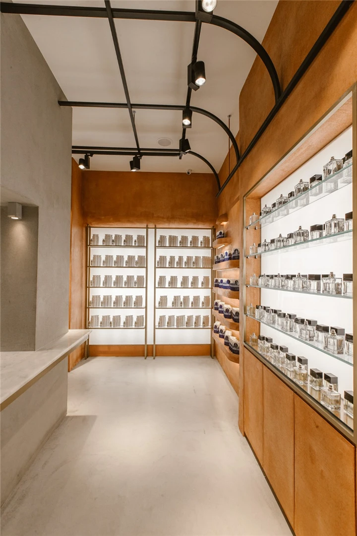 优秀的装饰香水店思想现代香水店设计