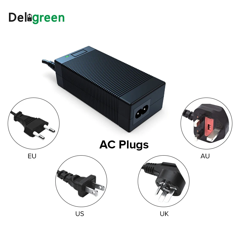 Factory Price Sale 42v 2a Lifepo4 Battery Charger Adapter For Us/uk/e