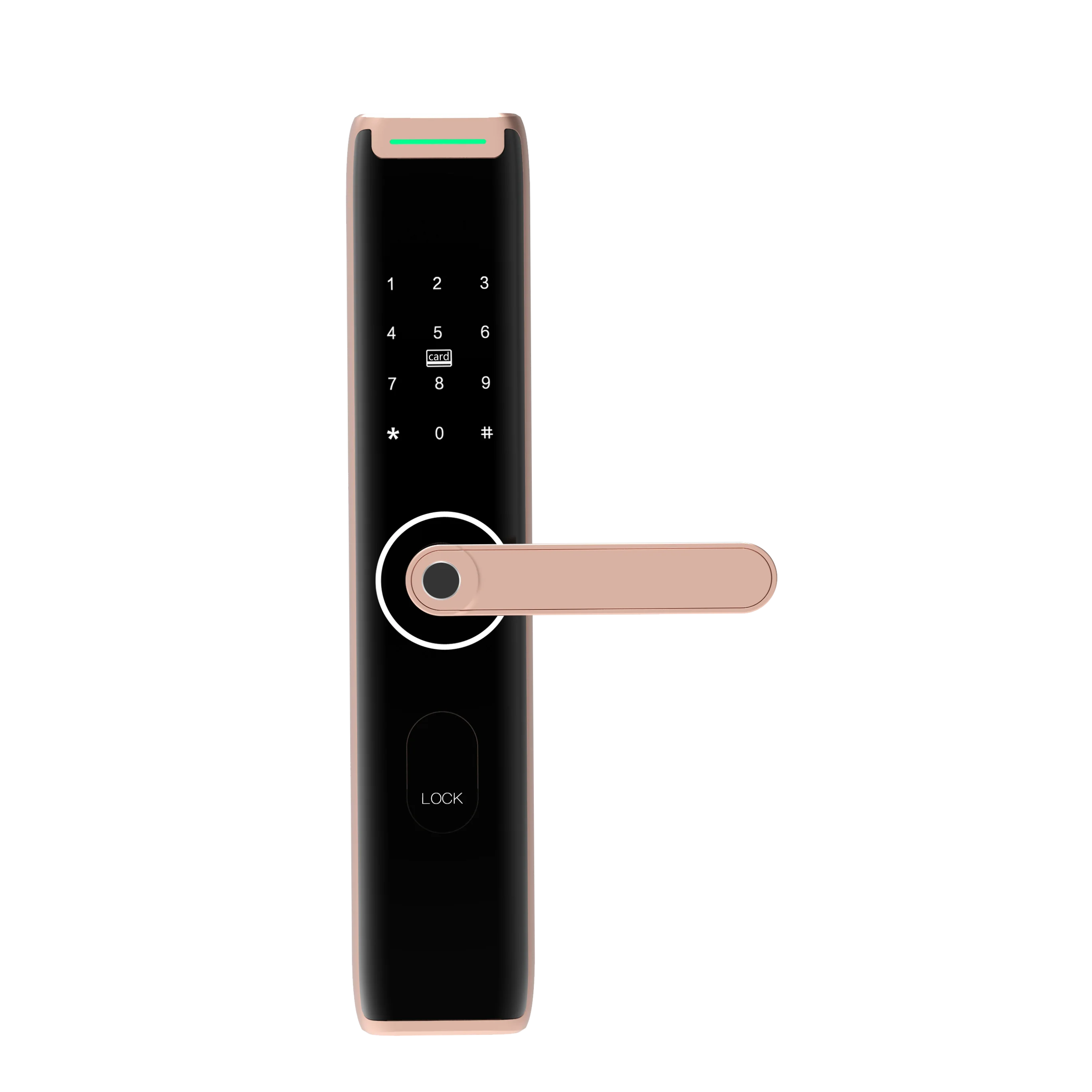 New Tuya Wifi App Smart Door Lock Biometric Lock Fingerprint Door