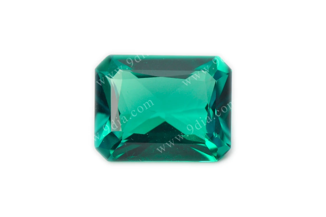 Wholesale Good Quality Loose Gemstone for Jewelry Nano Crystal Emerald Lab Created Emeralds