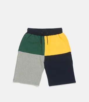 yellow sweat shorts mens