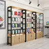 metal wood Custom cell phone mobile accessories lighting display rack stand