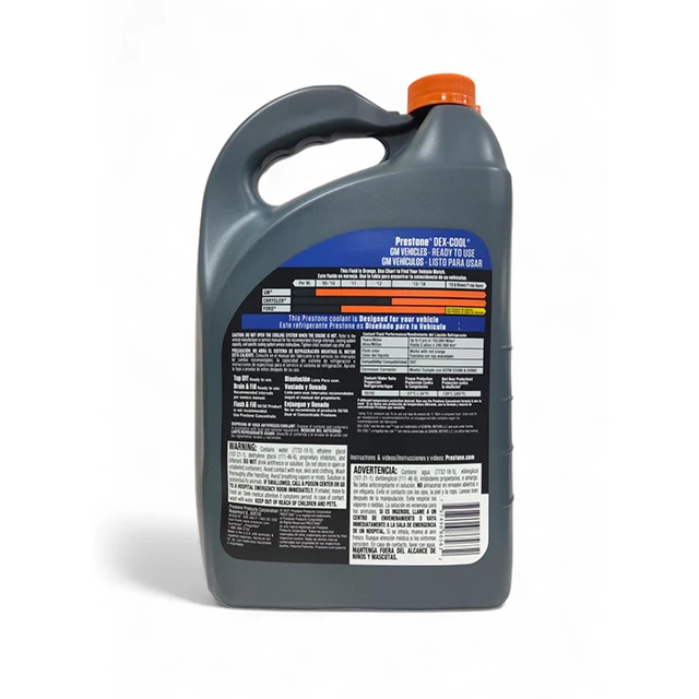 Prestone Gm Vehicles Antifreeze+coolant 1 Gal Improved Water Pump Life 