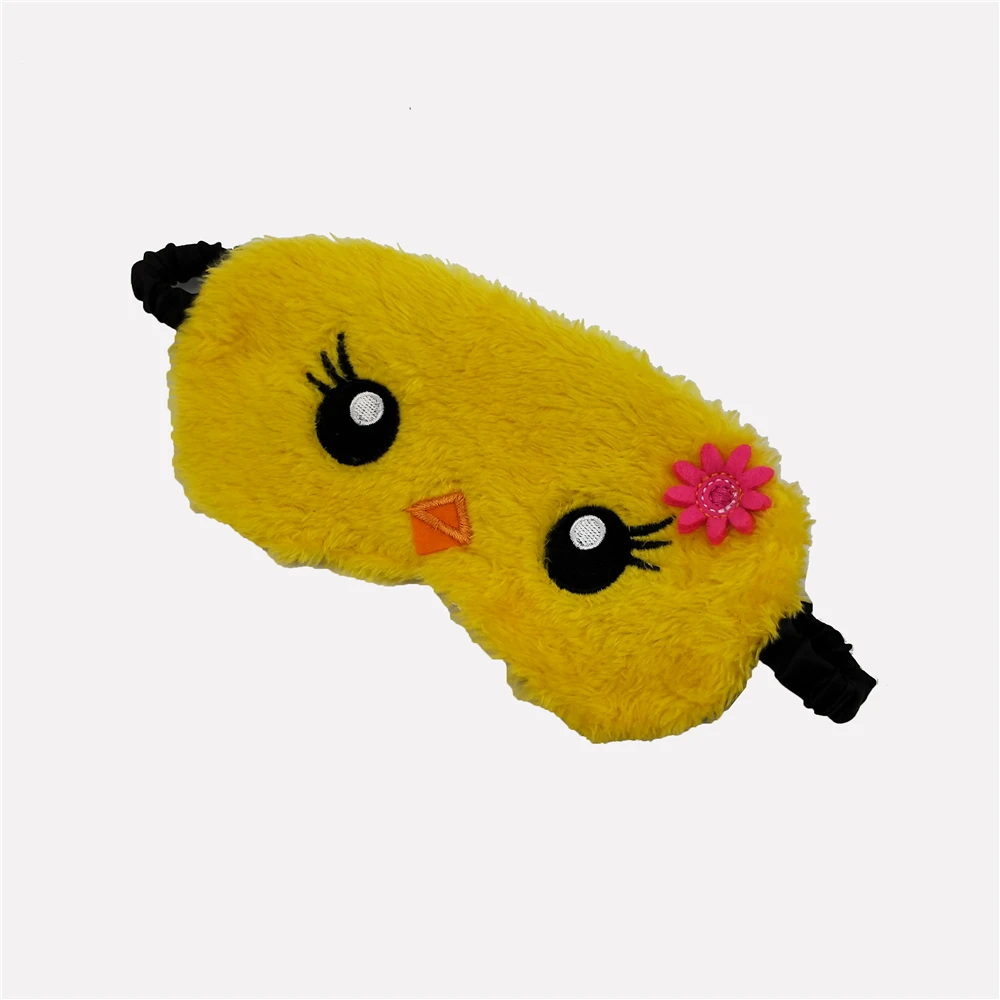 New Design Nice Unicorns Horn Eye Mask Travel Soft Plush Eye Sleep Mask