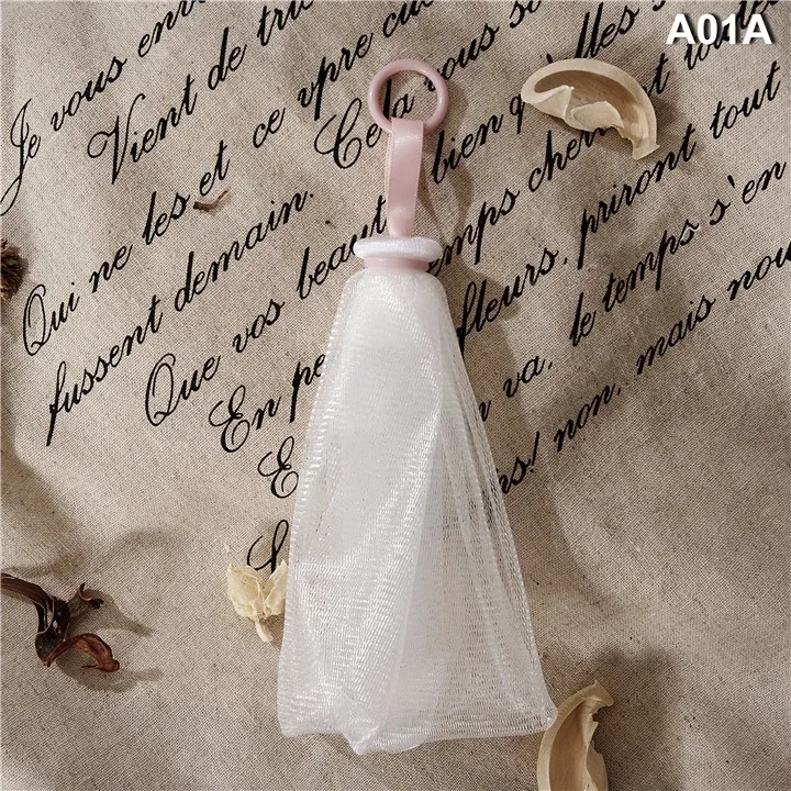 
Antibacterial Foam net facial cleanser PE net for facial cleansing& Body soap net A01 