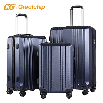 double zipper trolley bag