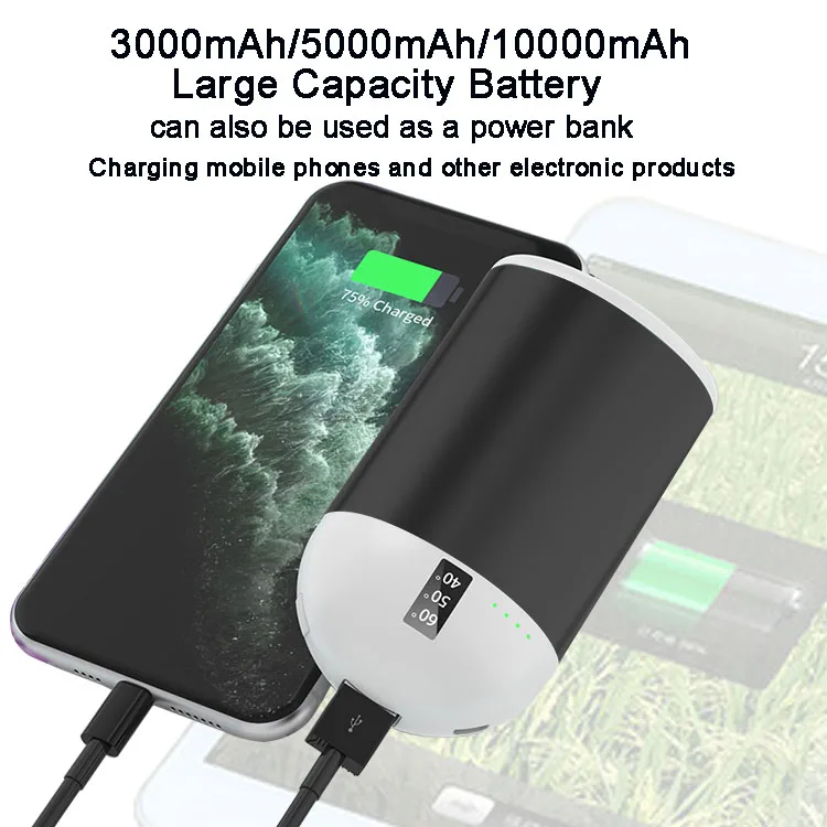 FREE 3in1 Charging Cable 3 colours 5000/5400mAh Power Bank Hand Warmer 