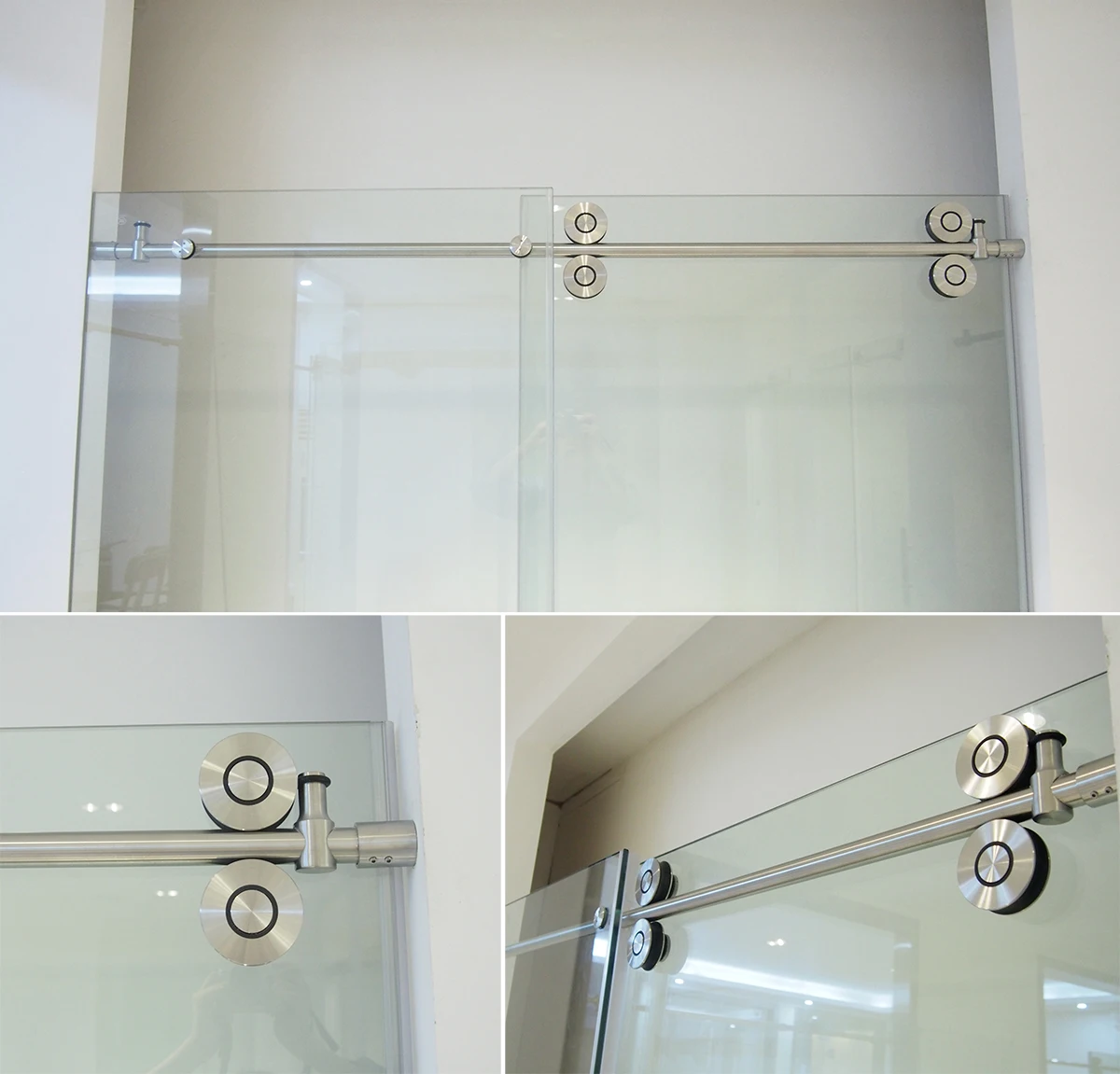 佛山供应商销售批发滑动玻璃淋浴门滚筒70毫米直径轮子