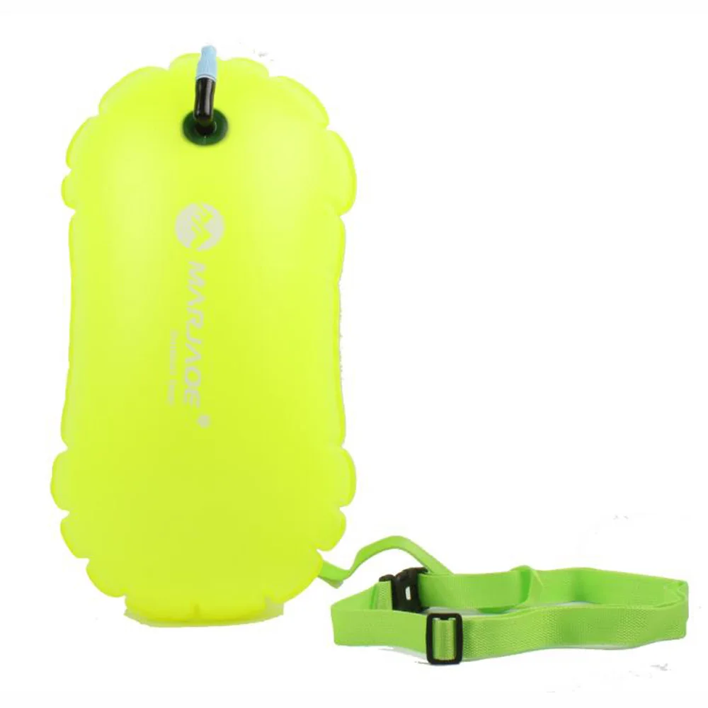PVC Swimming Buoy Safety Float Air Dry Bag Swimming Inflatable Flotation Bag 