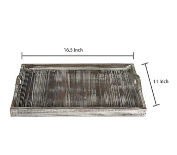 breakfast serving tray