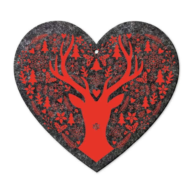 Home dec christmas deer decoration gift set promotional cheap christmas decoration 