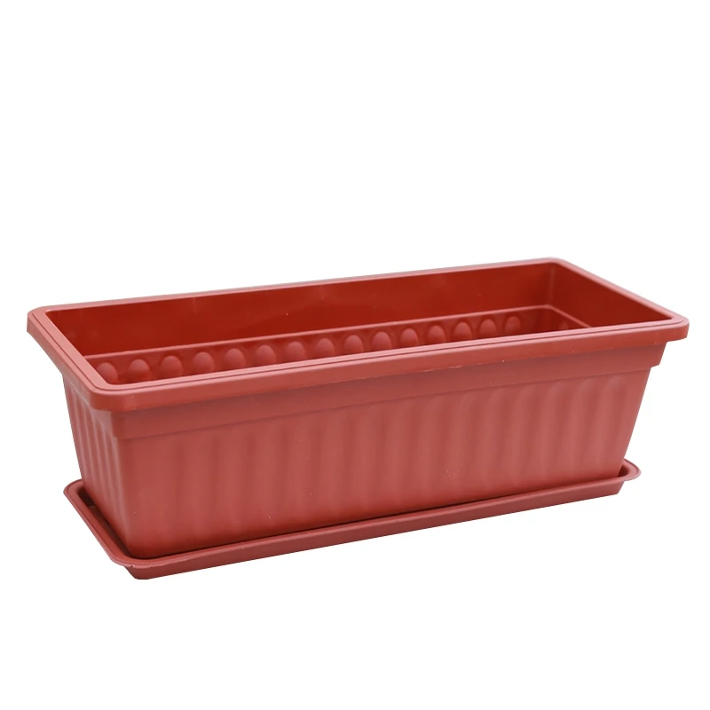 Wholesale Colorful Rectangular Balcony Basin Plastic Flower Pots Buy Balcony Basin Plastic