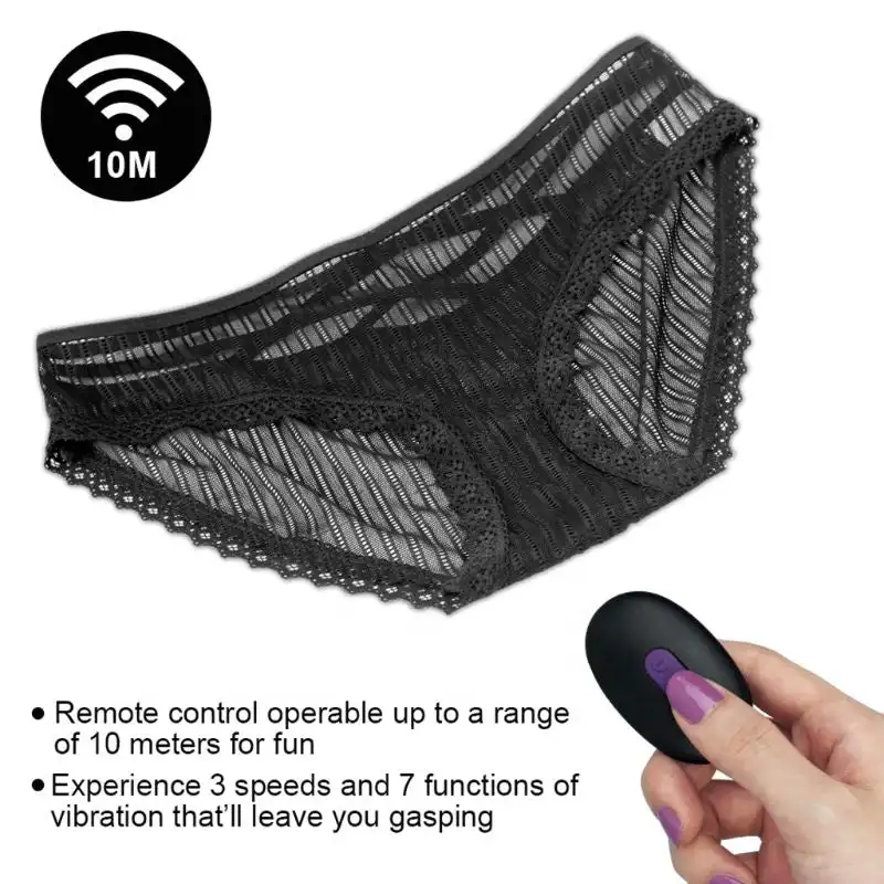 Hot Wireless Remote Control Strap On Underwear Clitoral Stimulator