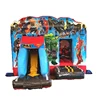 Superhero Bounce N Slide air jumping castle bouncer inflatable Cartoon Inflatable bouncer jumping castles combo slide
